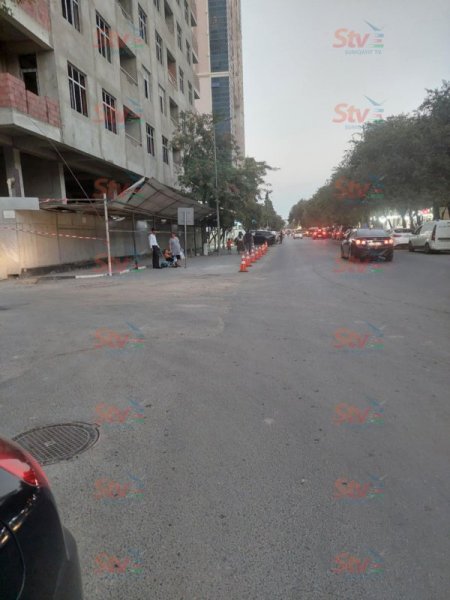 Sumqayıtda yolun qanunsuz zəbt olunması ilə bağlı ŞİKAYƏT - FOTO