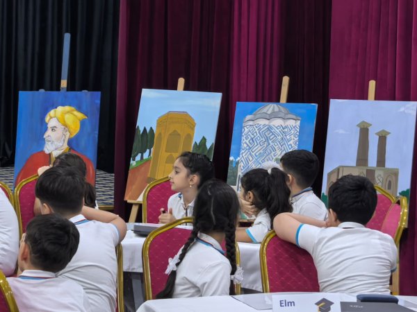 Hədəf STEAM Liseyi  “Zamanı Aşan Memarlıq” adlı tədbir keçirdi - FOTOLAR