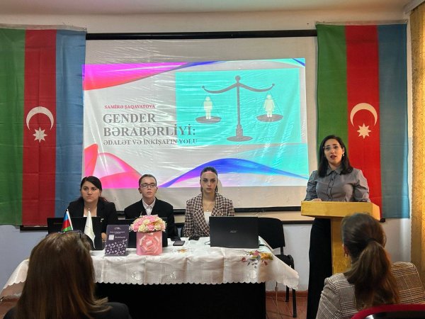 Gender bərabərliyi – sağlam cəmiyyətin və davamlı inkişafın əsas şərtlərindən biridir (FOTOLAR)