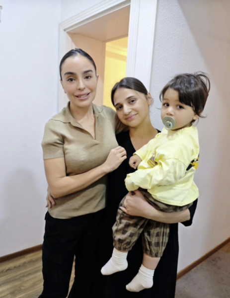 Leyla Əliyeva sumqayıtlı şəhidin ailəsini ziyarət etdi