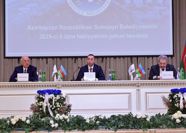 Sumqayıt Bələdiyyəsi 2025-ci il üzrə fəaliyyətinin yekunlarını açıqlayıb