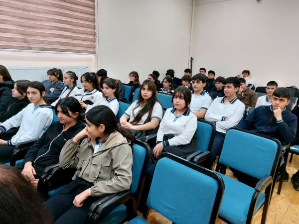 Sumqayıt şəhər 25 nömrəli tam orta məktəbdə elmi-praktik konfrans keçirilib - FOTOLAR