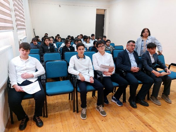 Sumqayıt şəhər 25 nömrəli tam orta məktəbdə elmi-praktik konfrans keçirilib - FOTOLAR