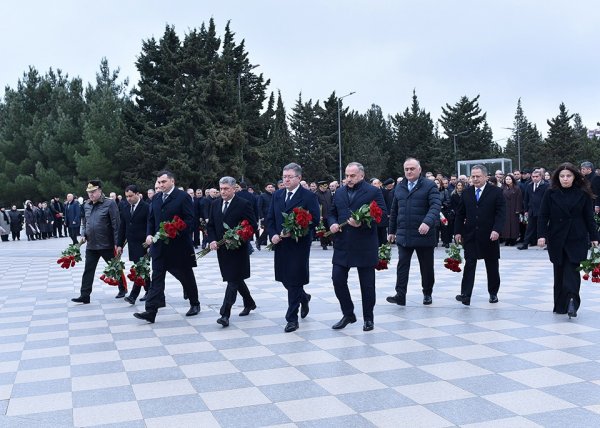 Sumqayıtda Xocalı soyqırımı qurbanlarının xatirəsi anılıb