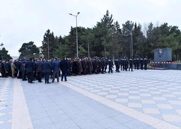 Sumqayıtda Xocalı soyqırımı qurbanlarının xatirəsi anılıb