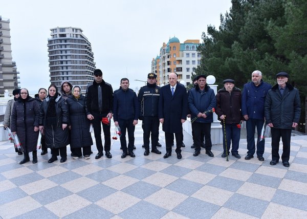 Sumqayıtda Xocalı soyqırımı qurbanlarının xatirəsi anılıb