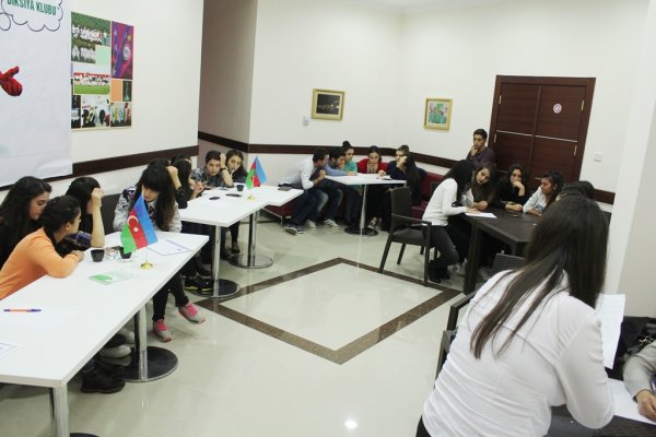 Sumqayıtda “Gənclər üçün Diksiya Klubu” layihəsi icra olunur - FOTO