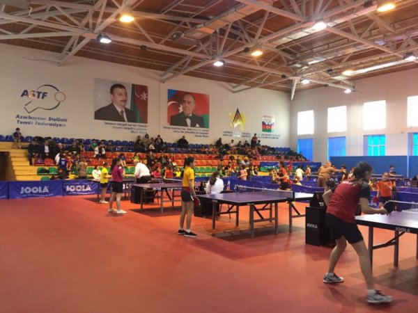 Stolüstü tennis üzrə Azərbaycan birinciliyi keçirilir