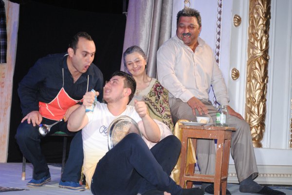  Sumqayıt Dövlət Dram Teatrında yeni tamaşa - "Ocaq" (FOTOLAR)