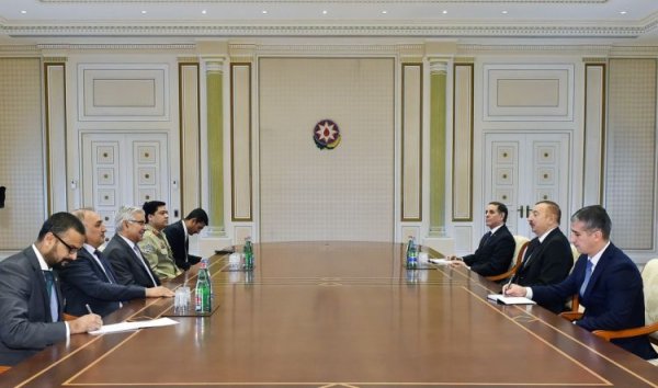 Azərbaycan prezidenti Pakistanın xarici işlər nazirini qəbul edib