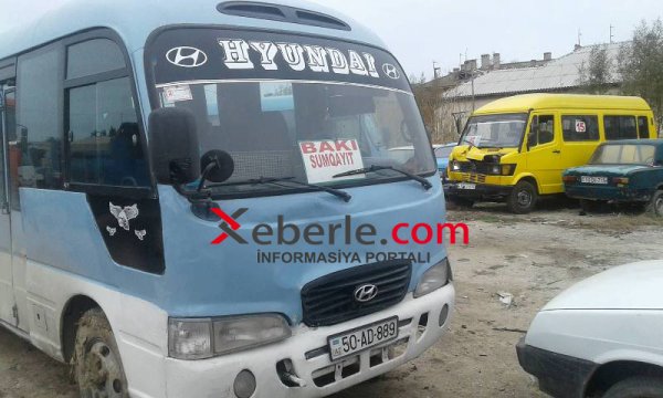 Sumqayıtda bu avtobus 2 qadını öldürdü - FOTO
