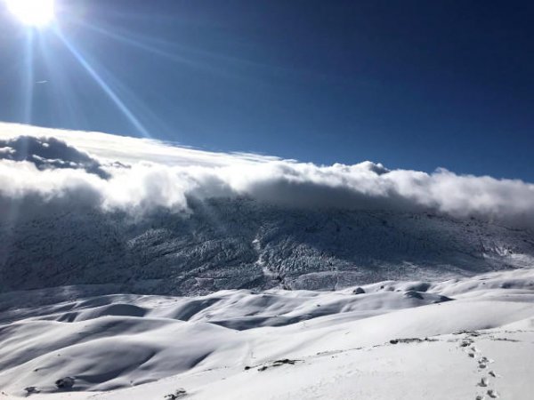 Əsgərlərin ağır şəraiti: mənfi 30 dərəcə, 1 metr qarın altında... - FOTOLAR