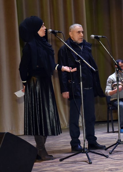 Sumqayıtda yeni musiqi kollektivi yaradıldı: Alim Qasımov və qızı məşq prosesini izlədi - FOTOLAR