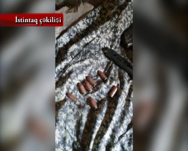 “Nardaran Qalası”nda silah-sursat gizlədən şəxs saxlanılıb - FOTOLAR