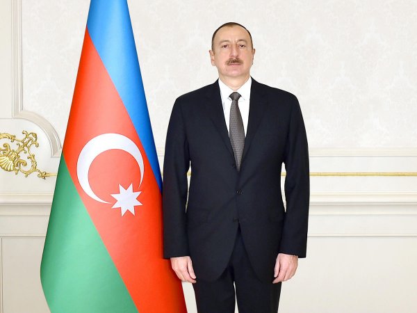 Prezident İlham Əliyev Goranboyda yol açılışında iştirak edib