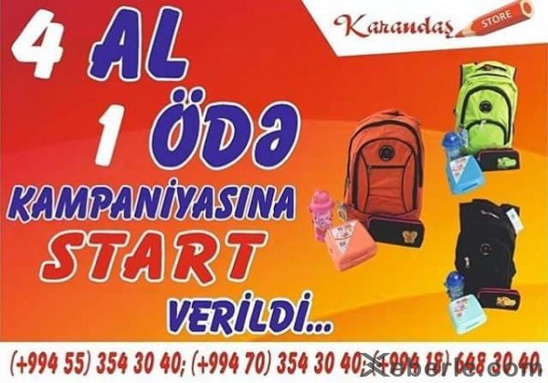 "Karandaş Store" növbəti kampaniyaya start verdi - Sumqayıtda sərfəli alış-veriş et (R)