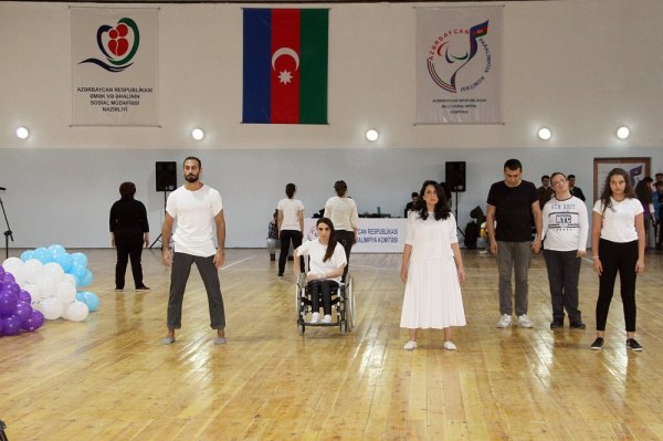 Sumqayıtda IV Uşaq Paralimpiya İdman Oyunlarının açılış mərasimi keçirilib  - FOTOREPORTAJ