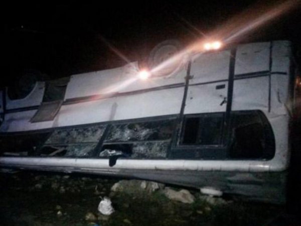 Xırdalanda sərnişin avtobusu aşdı - 9 nəfər YARALANDI