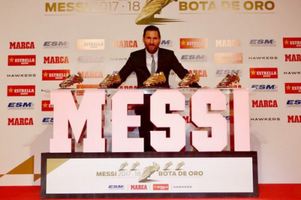 Messi “Qızıl Buts”un sahibi oldu 