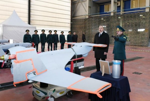 Azərbaycan İsraildən “SkyStriker” kamikadze dronları alıb