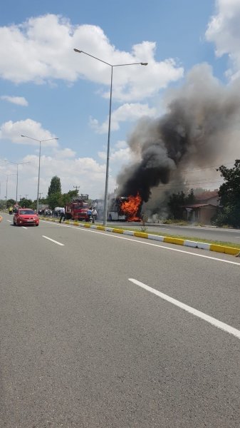 Türkiyədə sərnişin avtobusu yandı: çox sayda ölü və yaralı var  - FOTO