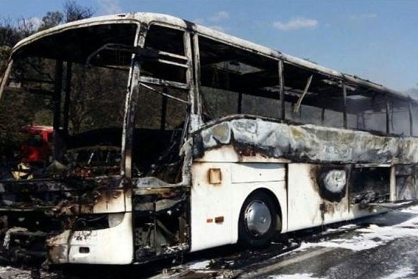 Azərbaycan vətəndaşlarını Kərbəla ziyarətinə aparan avtobus yanıb