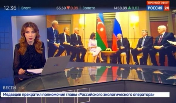 “Rossiya 24”Mehriban Əliyevanın müsahibəsini yayımladı - FOTO