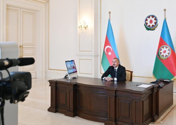 İlham Əliyev “Euronews”a müsahibə verdi - FOTO