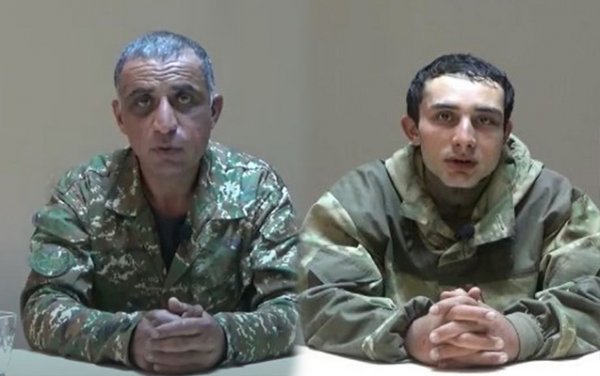 Hərbi əsirlər Ermənistana çağırış etdi - Video