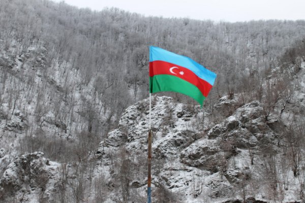 Azərbaycan polisi Kəlbəcərdə postlar qurub - FOTOLAR