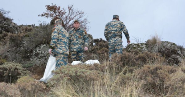 Ermənilər bu gün Füzulidə cəsəd axtarırlar