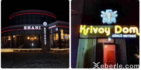 Sumqayıtda “Krivoy dom" kafesi, “Shani" restoranı və...