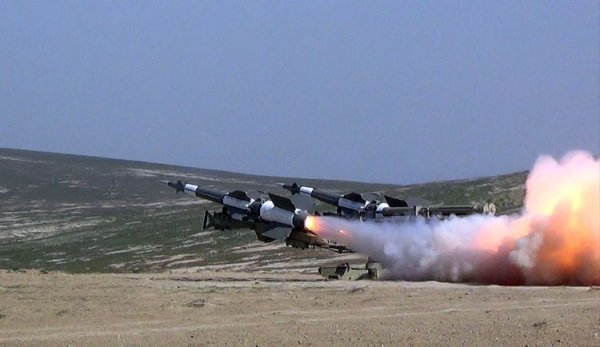 Zenit-Raket Qoşunlarında döyüş atışlı təlimlər keçirilib - VİDEO