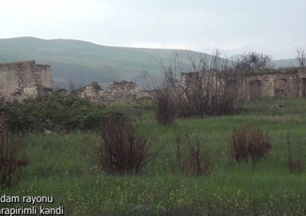 Nazirlik Ağdamın Qarapirimli kəndinin görüntülərini yaydı - VİDEO