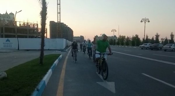 Sumqayıta velosiped yaraşar - VİDEO 