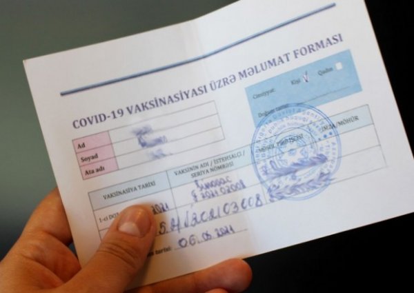 COVID-19 pasportunun tələb olunduğu iş və xidmət sahələri SİYAHI