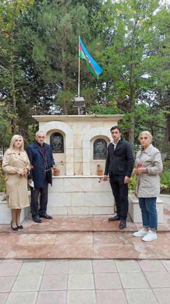 Sumqayıtda baxımsız şəhid komplekslərində abadlıq işləri aparılır - FOTOLAR