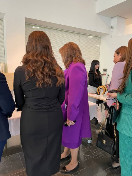 Hicran Hüseynova Qadın Sahibkarlığının İnkişafı Assosiasiyasının tədbirində -FOTO