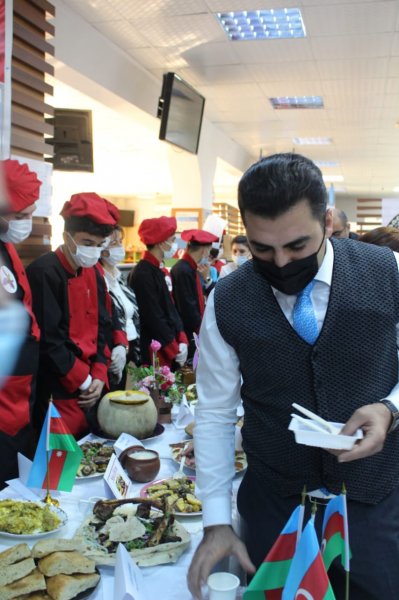 Sumqayıtda “Zəfər  Gününə Qarabağ  Mətbəxti İlə“  sərgisi - FOTOLAR