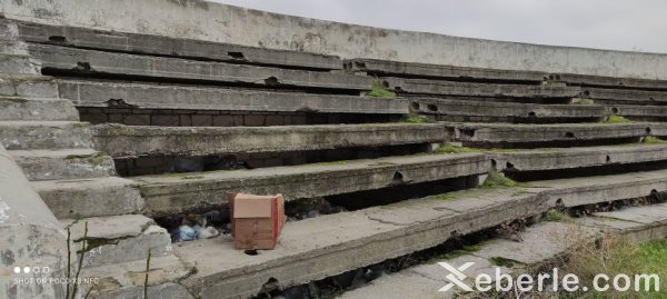 Sumqayıtın ilk arenası bərbad vəziyyətdə - VİDEO(FOTOLAR)