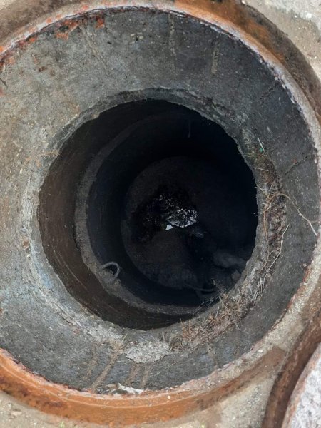Sumqayıtda yaşayış binalarının kanalizasiya quyuları təmizlənir -FOTOLAR