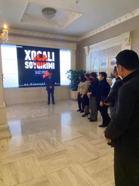 Xocalı faciəsinin 30 illiyinə həsr olunan“Əsrin qan yaddaşı “ adlı tədbir keçirilib - FOTO