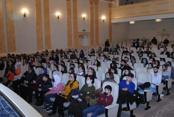 Sumqayıtda Milli Teatr Gününə həsr edilmiş tədbir keçirilib - FOTOLAR