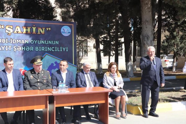 Sumqayıtda "Şahin" hərbi-idman oyununun şəhər birinciliyi keçirilib - FOTOLAR