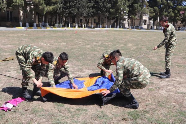 Sumqayıtda "Şahin" hərbi-idman oyununun şəhər birinciliyi keçirilib - FOTOLAR