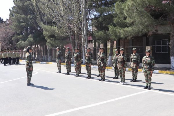 Sumqayıtda "Şahin" hərbi-idman oyununun şəhər birinciliyi keçirilib - FOTOLAR