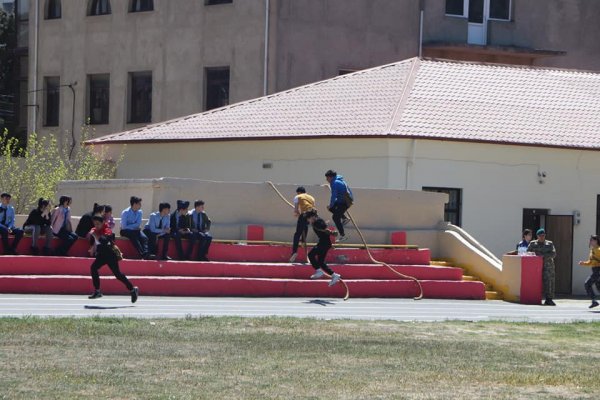 Sumqayıtda "Şahin" hərbi-idman oyununun şəhər birinciliyi keçirilib - FOTOLAR