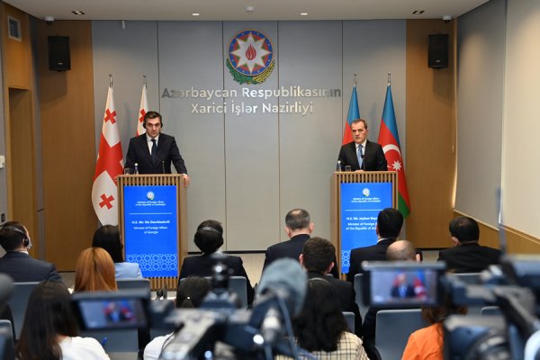 Nazirlik XİN rəhbərlərinin Bakı görüşü ilə bağlı məlumat yaydı - FOTO