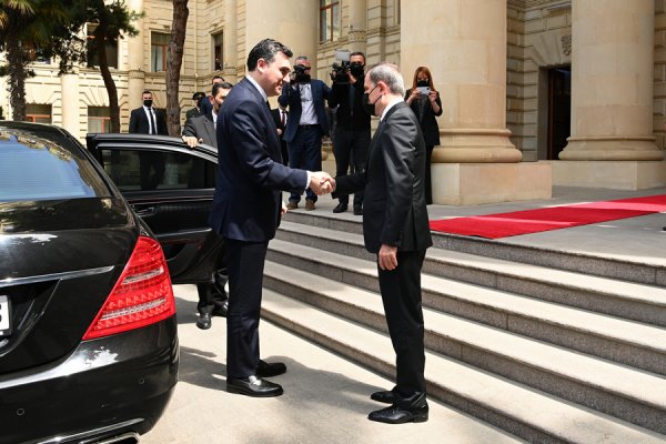 Nazirlik XİN rəhbərlərinin Bakı görüşü ilə bağlı məlumat yaydı - FOTO