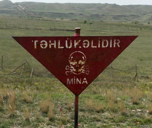 Ötən ay azad edilən ərazilərdə aşkarlanan minaların sayı AÇIQLANDI